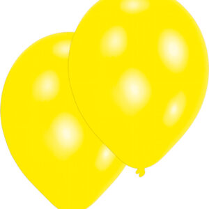 Ballons gelb 10 Stk