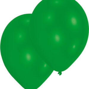 Ballons grün 10 Stk