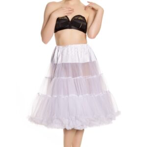 Petticoat lang weiß Gr. L/XXL