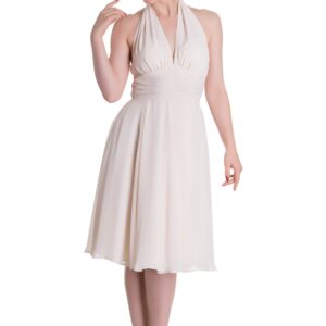 Hell Bunny Kleid Monroe creme