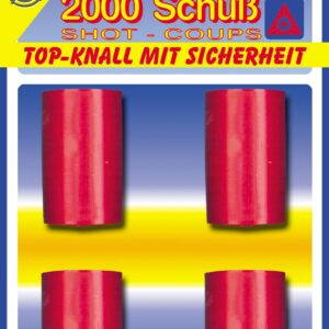 100-Schuß Munition, 2000 Schuß, Blister, VE:10