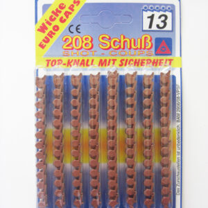 13-Schuß Munition 208 Schuß Blister