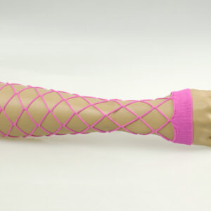 Riesennetz Armstulpen, pink