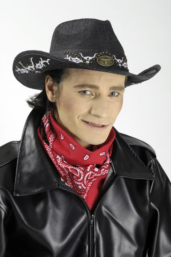 Cowboyhut Rodeo schwarz