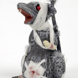 Zombie Ratte  22x17cm