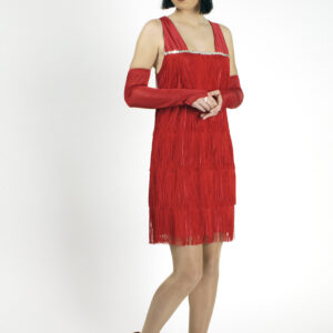 Kostüm Twenties, rot, Größe 44-46