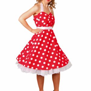 Damenkleid Rockabilly mit Haarband Gr. 42/44