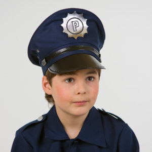 Polizeimütze blau