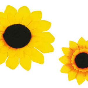 Ansteck Sonnenblume 10cm (m. Anstecknadel)