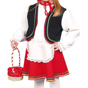 Rotkäppchen (Kleid,Kappe) Gr./KW: 116/128