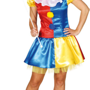 Sexy Clownkleid (Kleid,Petticoat) Gr./KW: 36