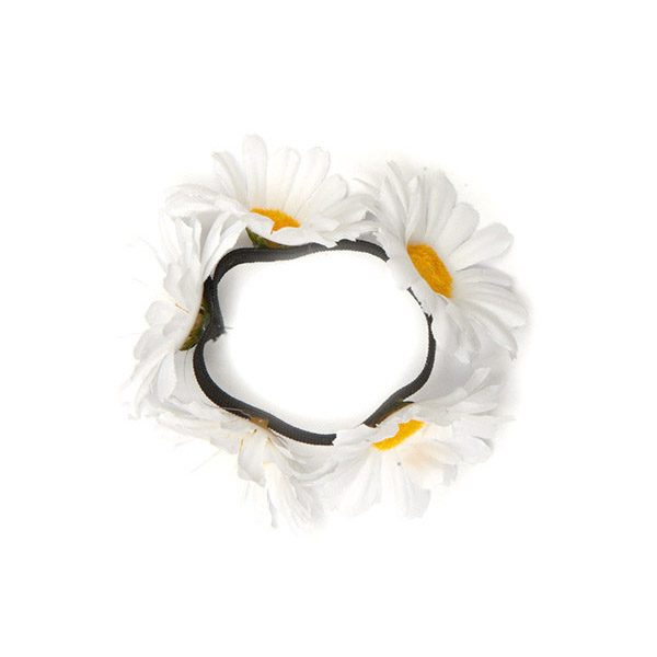 Armband Blumen weiß