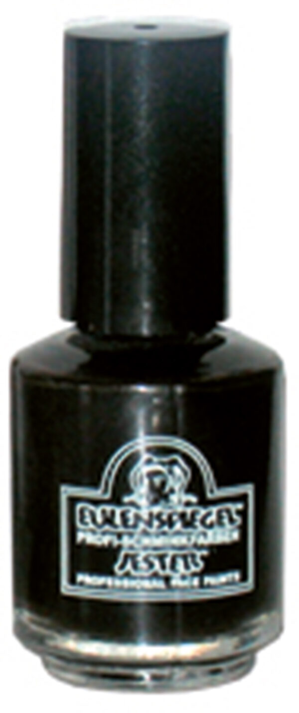 Zahnlack, schwarz, in Pinselflasche, 7ml