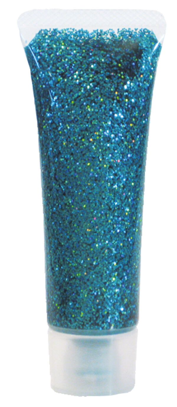 Glitzer-Gel Grün-Juwel, 18ml, holographischer Glitzer