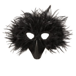 Maske schwarzer Vogel