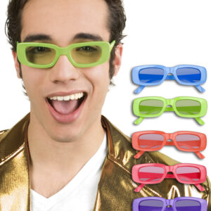 Partybrille Eddie neon 6 Farben sortiert