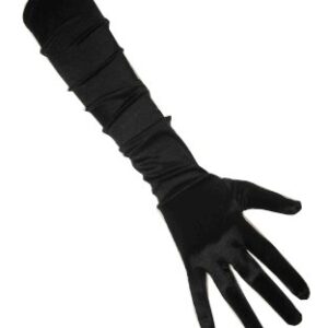 Handschuhe schwarz, 48 cm
