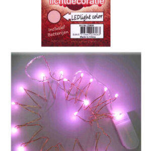 LED Leuchtschnur pink