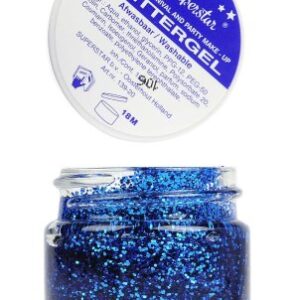 Glitzergel blau 15 ml