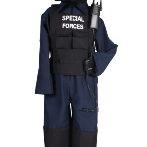 Kinderkostüm SWAT-Anzug Gr. 152