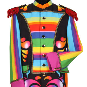 Herrenjacke Regenbogen Gr. S