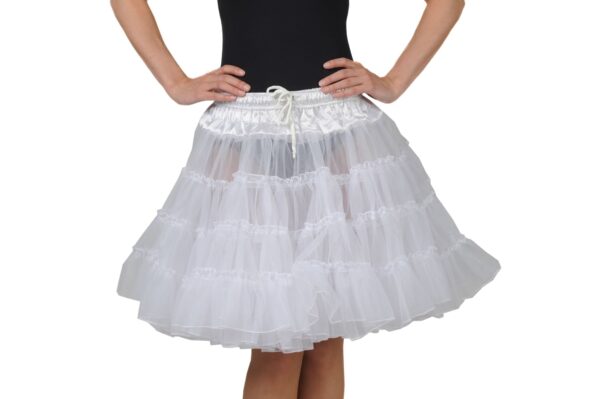 Petticoat 2lagig weiß