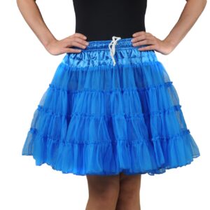 Petticoat 2lagig blau