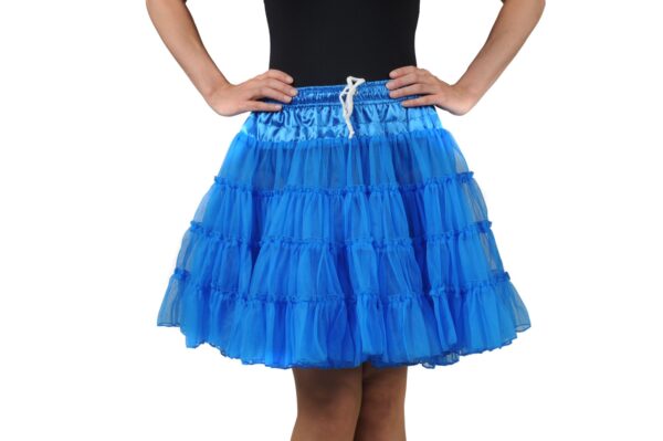 Petticoat 2lagig blau