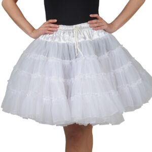 Petticoat 3lagig weiß