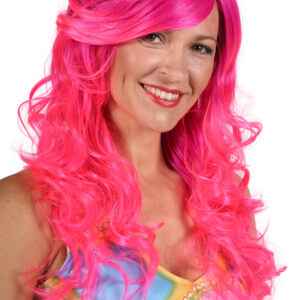 Langhaarperücke Allisha rosa