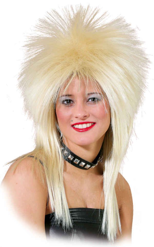 Perücke Hard Rock blond – Bild 2