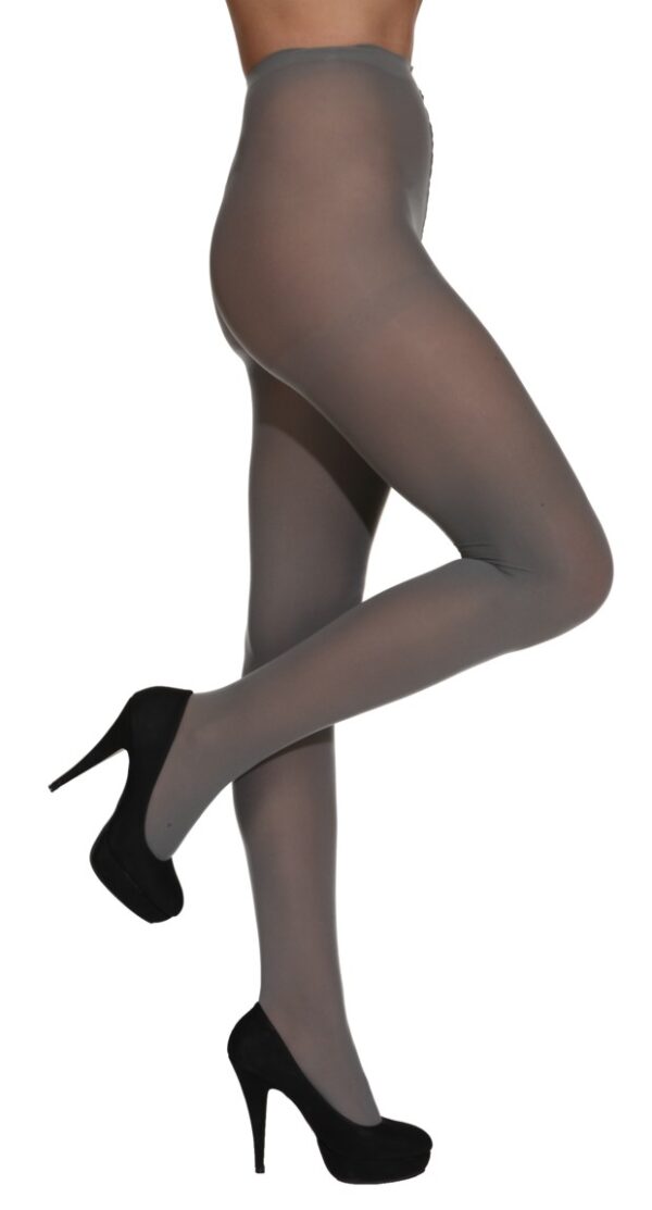 blickdichte Strumpfhose,grau Gr./KW: L/XL