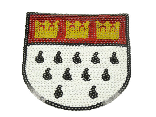 Paill. Bügelbild Wappen mittel